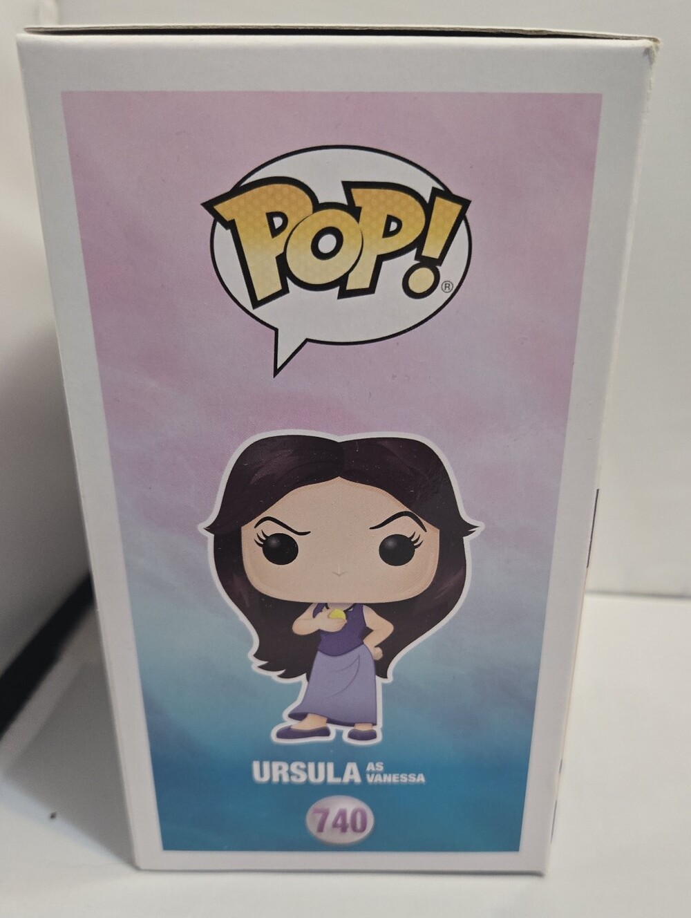 Funko Pop! The Little Mermaid 740 Ursula as Vanessa - Purple/Black - Picture 3 of 8